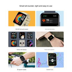 E21 Smartwatch showing notifications and alerts