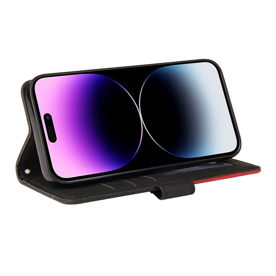 Close-up of stylish iPhone 15 case
