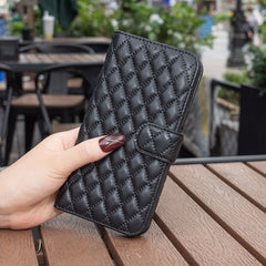 Stylish iPhone wallet case in pink colour