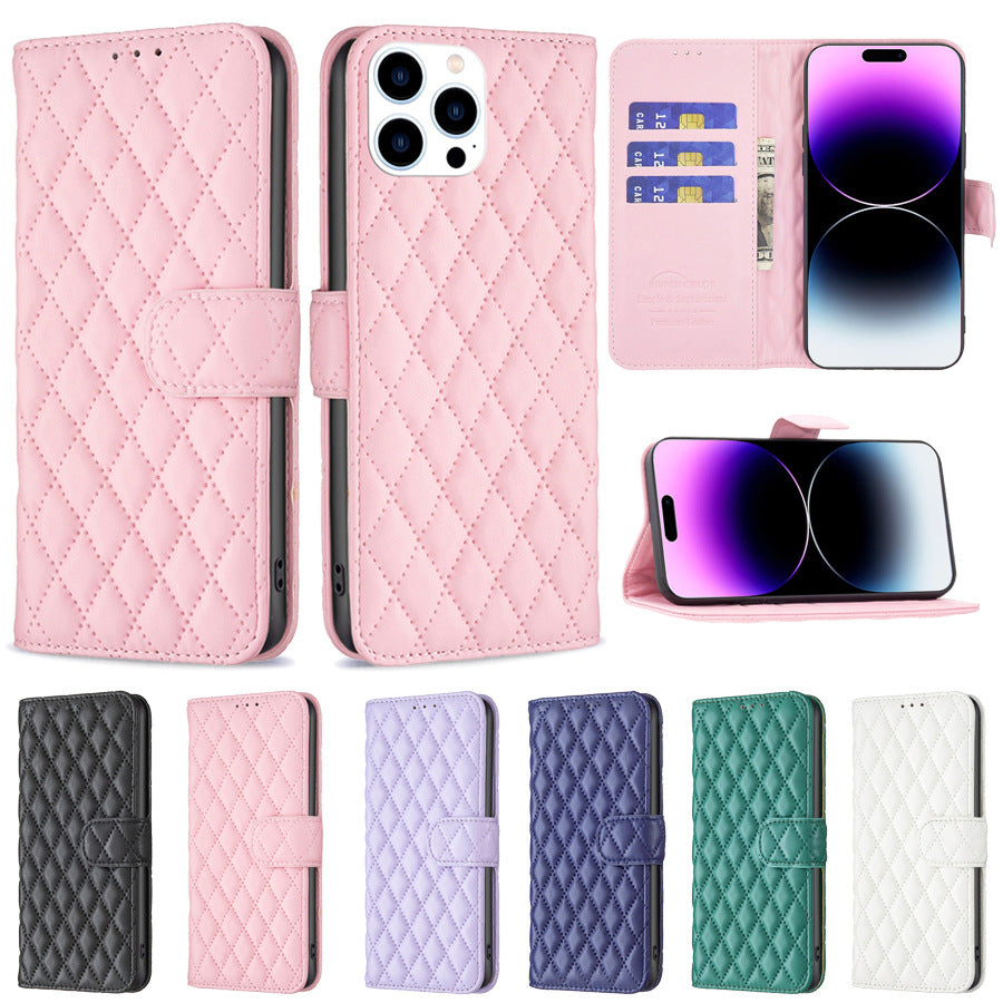 close-up of iPhone case with multiple colours