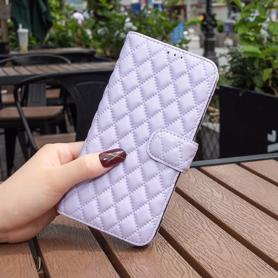 iPhone wallet case in blue colour