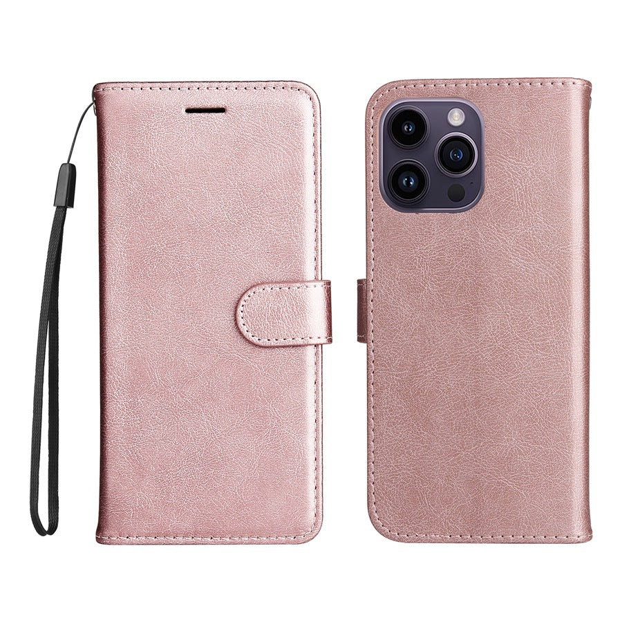 Image of blue magnetic wallet case for iPhone 14