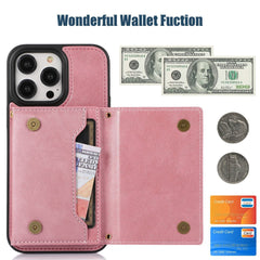 Burgundy iPhone wallet case with kickstand