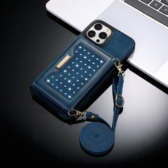 Blue iPhone Slim Wallet Case design