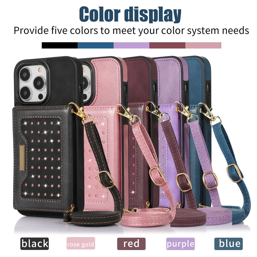iPhone wallet case features and details
