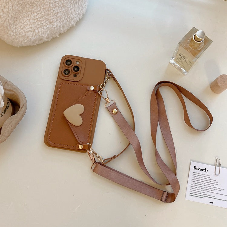 Crossbody strap detail of the iPhone case