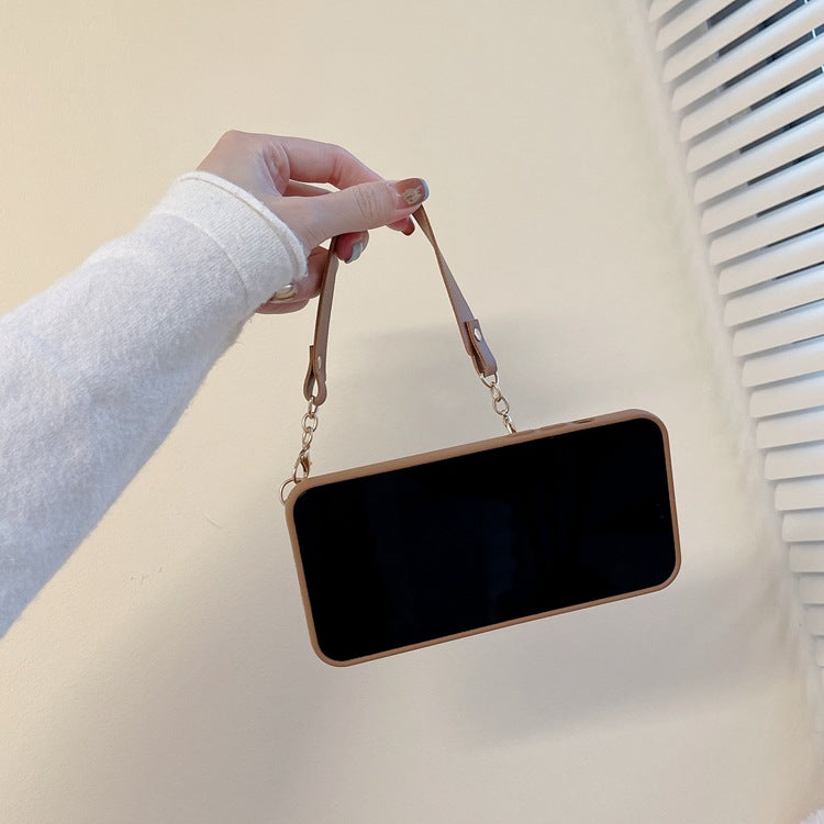 Crossbody strap detail of the iPhone case