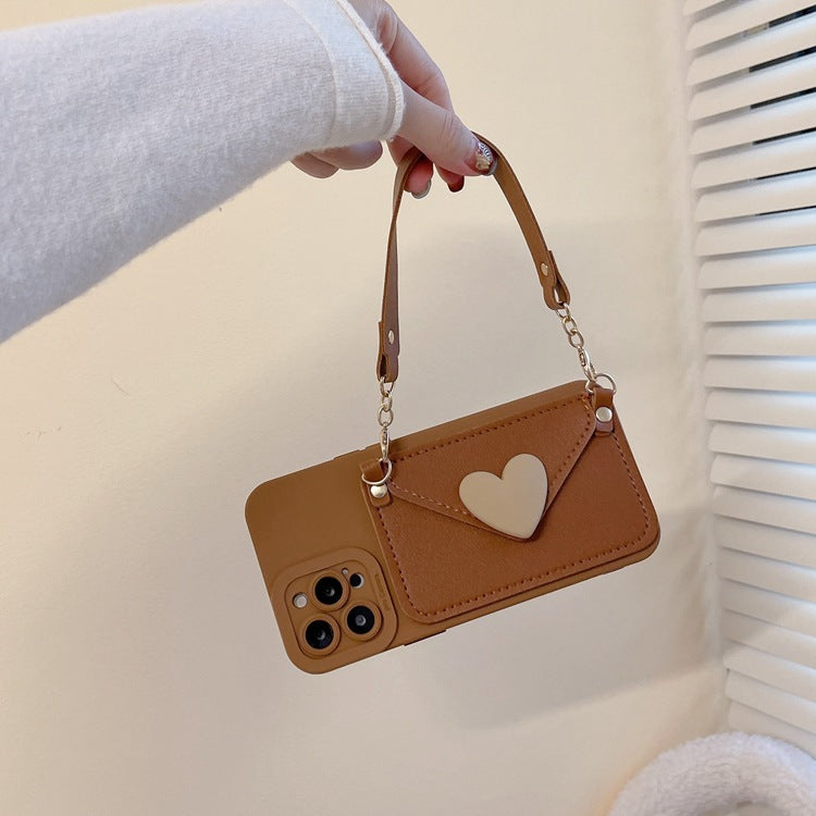 Versatile use of the iPhone crossbody case
