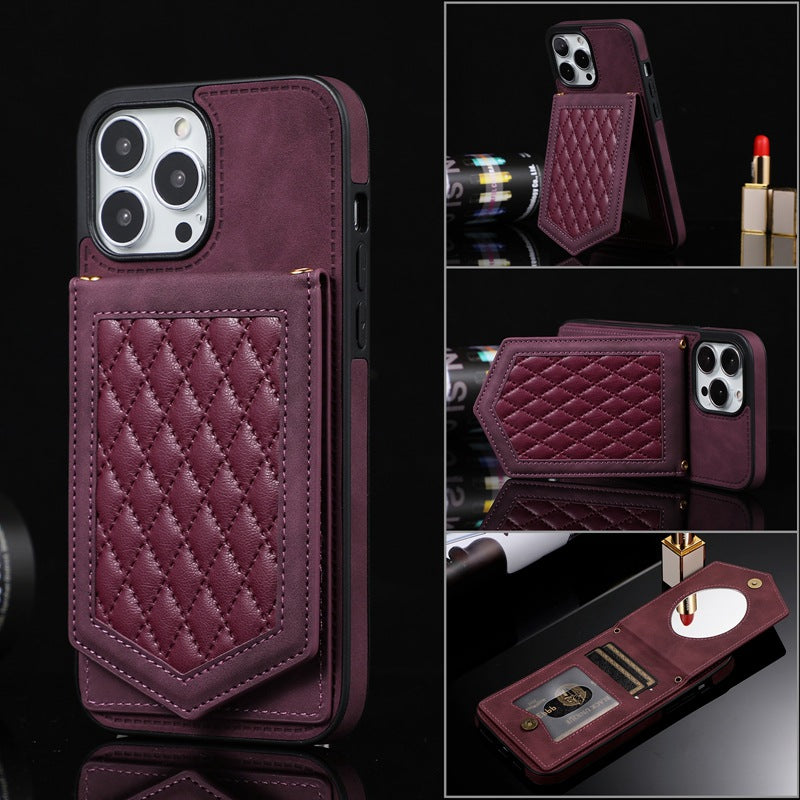 iPhone 12 Black Case with Stand