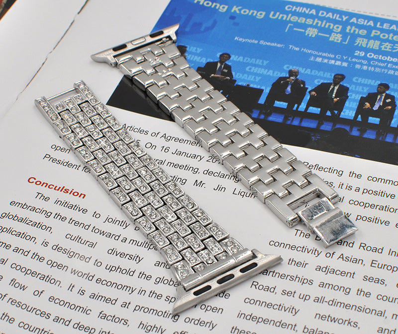 Apple Watch band in elegant packaging