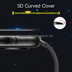 Detail of scratch-resistant coating on watch film