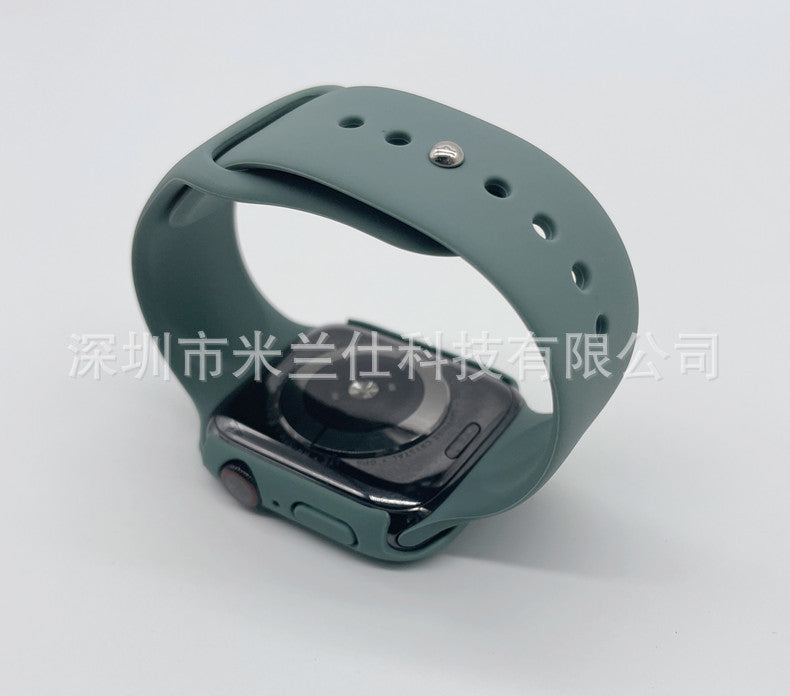 Apple Watch case in clear design