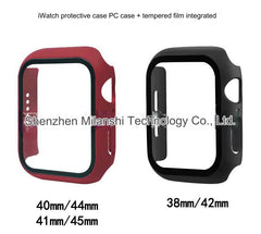 Matte semi-transparent Apple Watch case