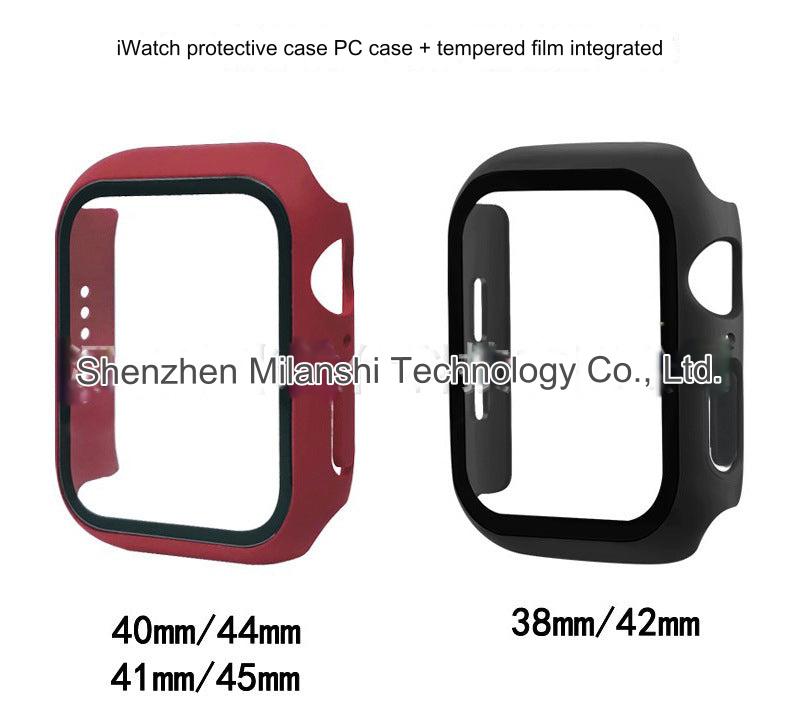 Matte semi-transparent Apple Watch case