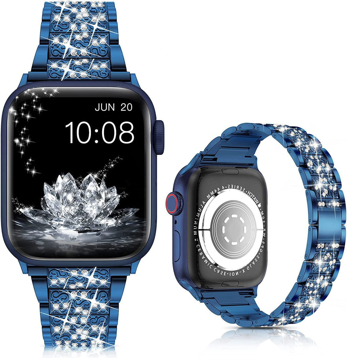 Comfortable metal Apple Watch band for daily wear