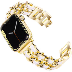 Gold and pink watch band for Apple Watch