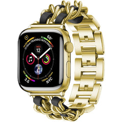 Stylish metal watch band in black for Apple Watch