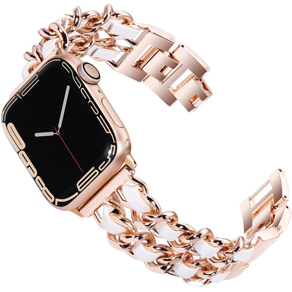 Elegant Apple Watch band in multiple colours