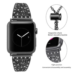 Lightweight stainless steel watch band on wrist