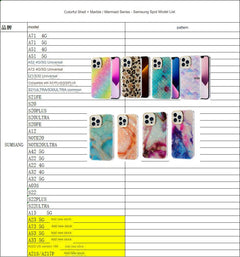 Marble Pattern Phone Case with elegant design
