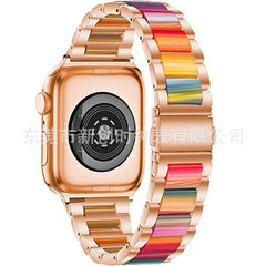 Luxurious lightweight band arranged with other watch accessories