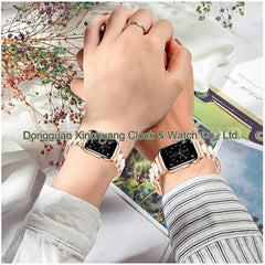 Luxurious lightweight band model shown on wrist