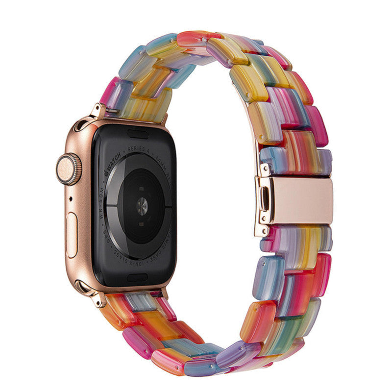 Different colour options for Apple Watch bands