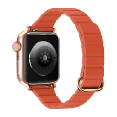 Leather wristband for Apple Watch with chic design