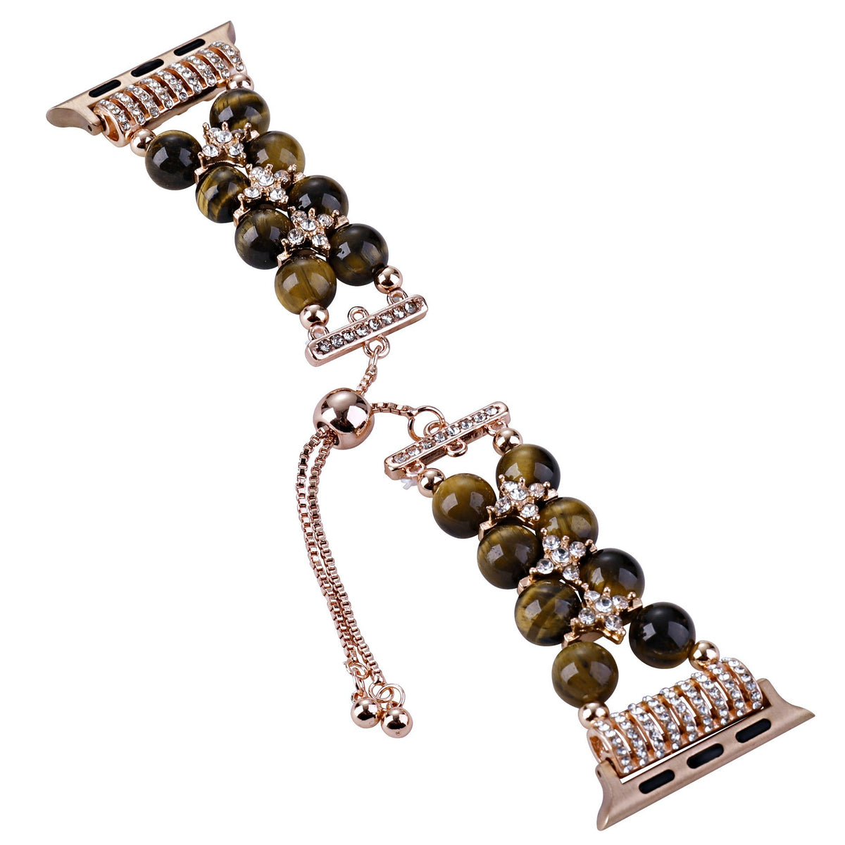 Stylish Pearl Chain Metal Strap - Image 8