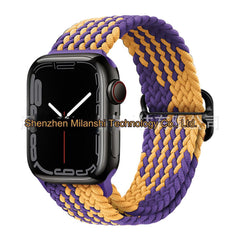 Classic black nylon Apple Watch band - Image 5