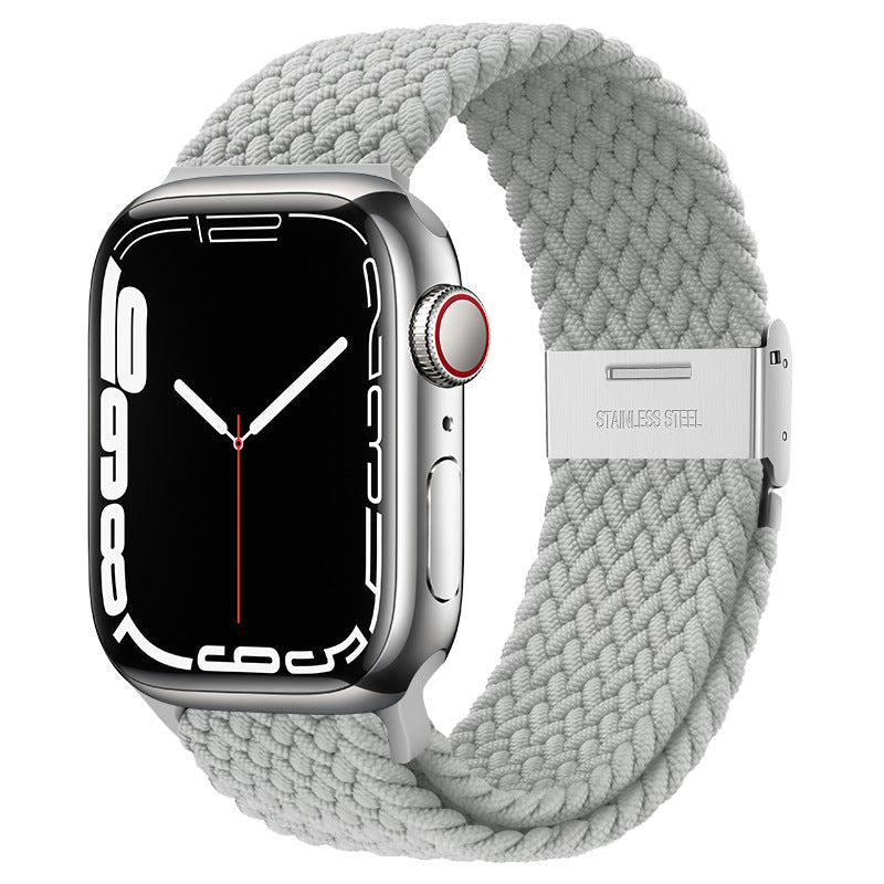 Premium Nylon Woven Strap for Apple Watch in Classic Black