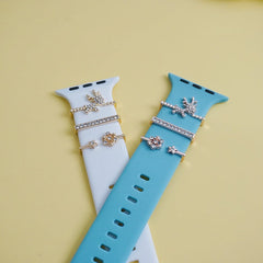 close-up of Christmas Tree watch charm