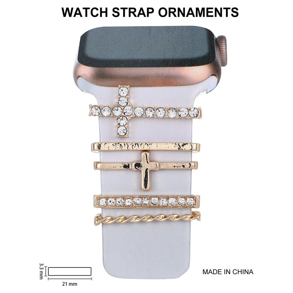 Versatile silicone strap in pink for Apple Watch