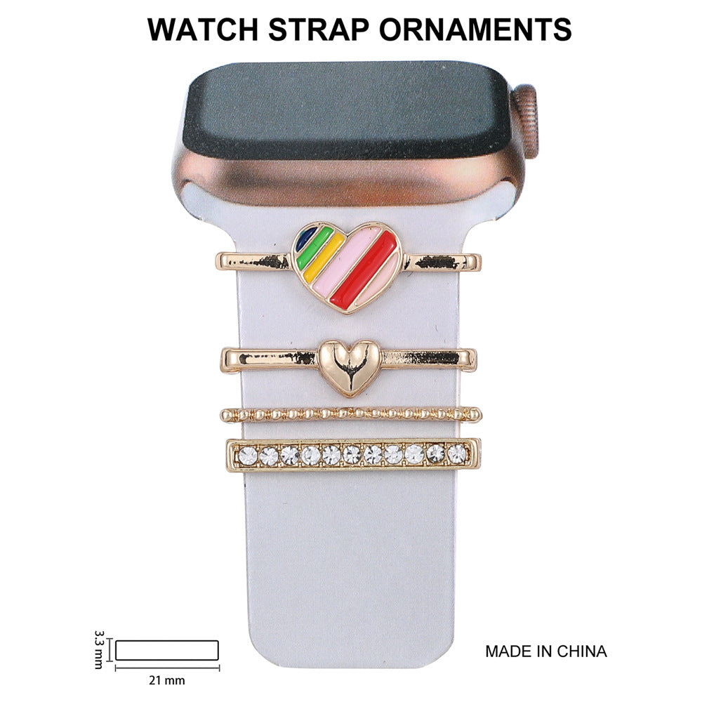 Stylish Apple Watch strap on wrist 10