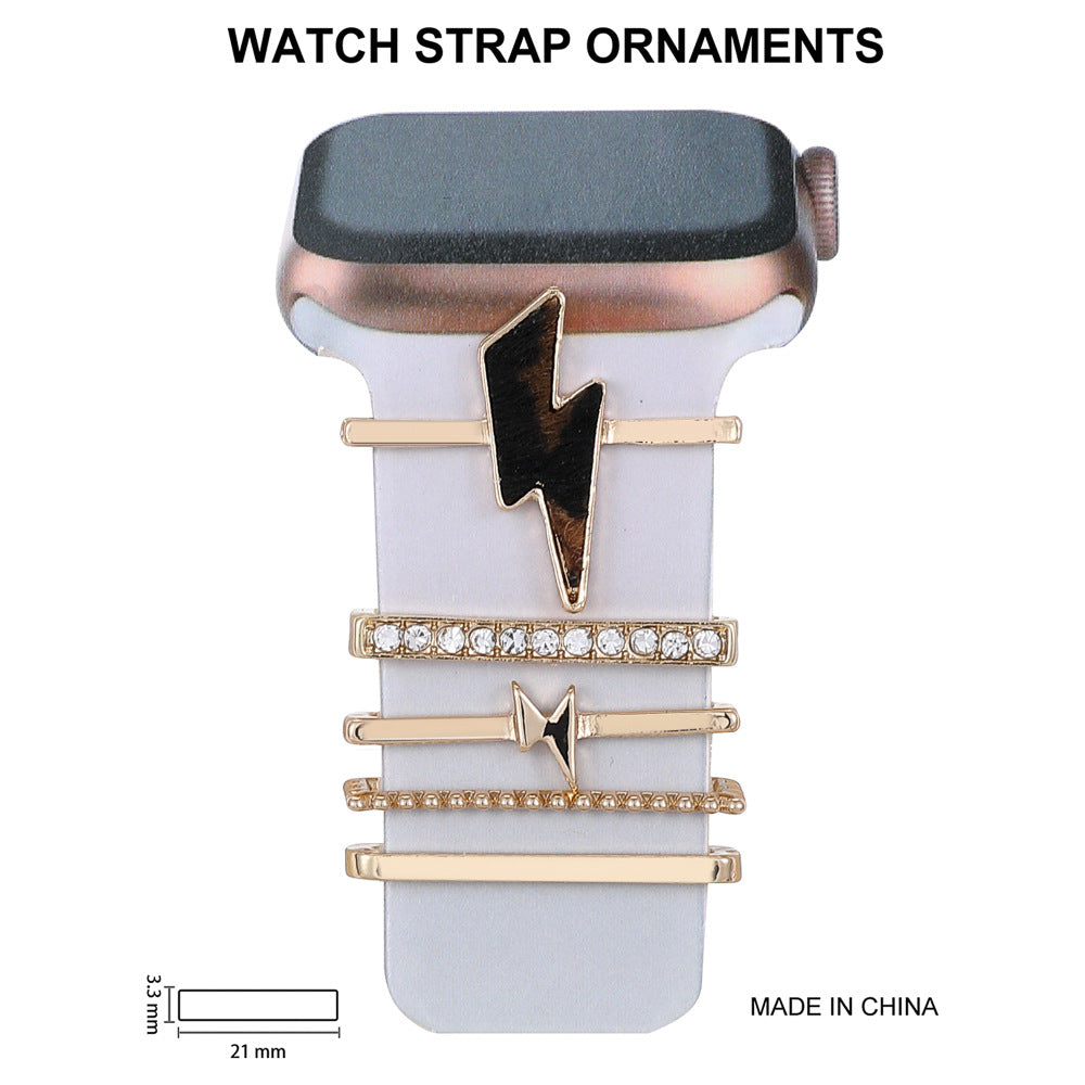 Trendy Apple Watch strap design close-up 8