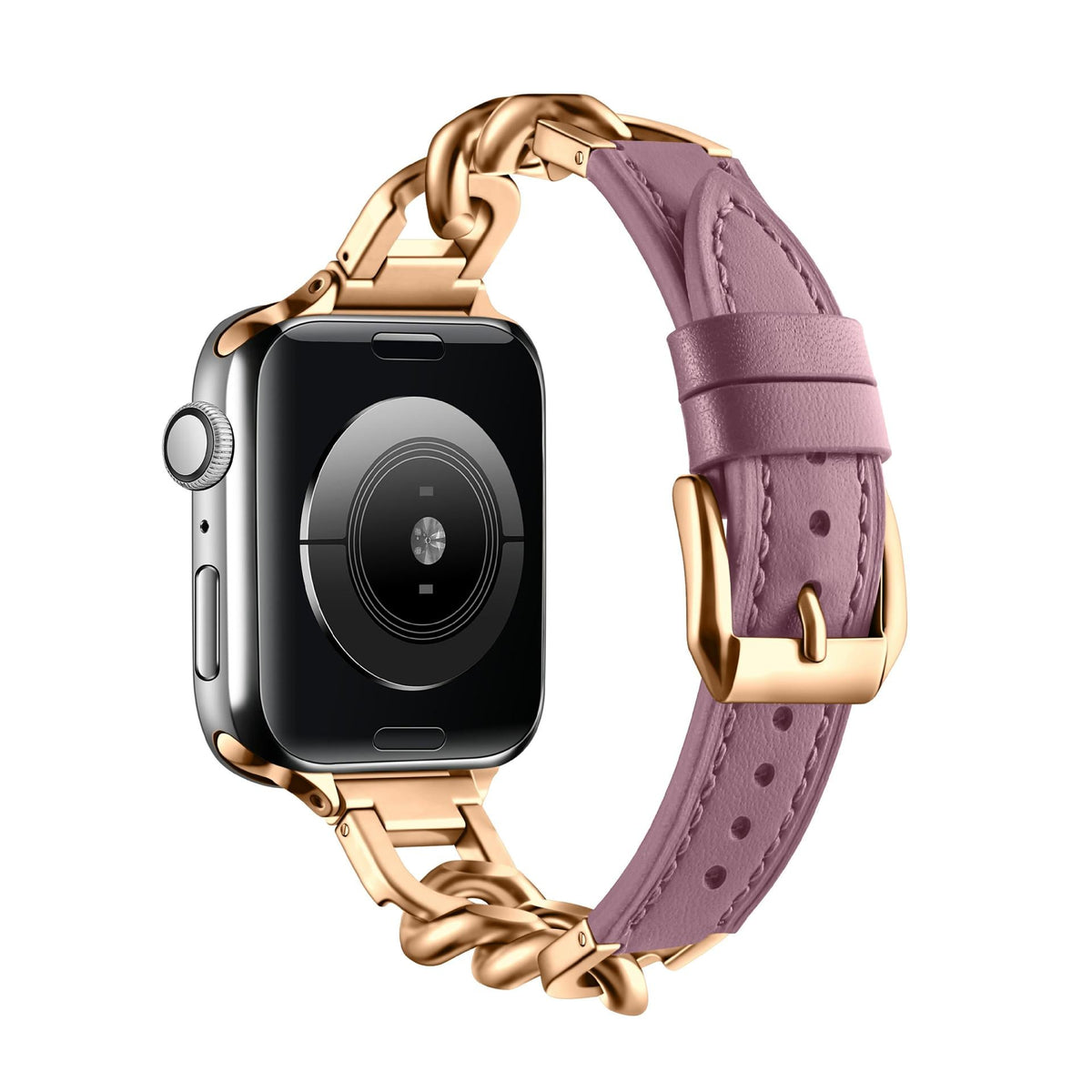 Elegant chain link watch band close-up image 3