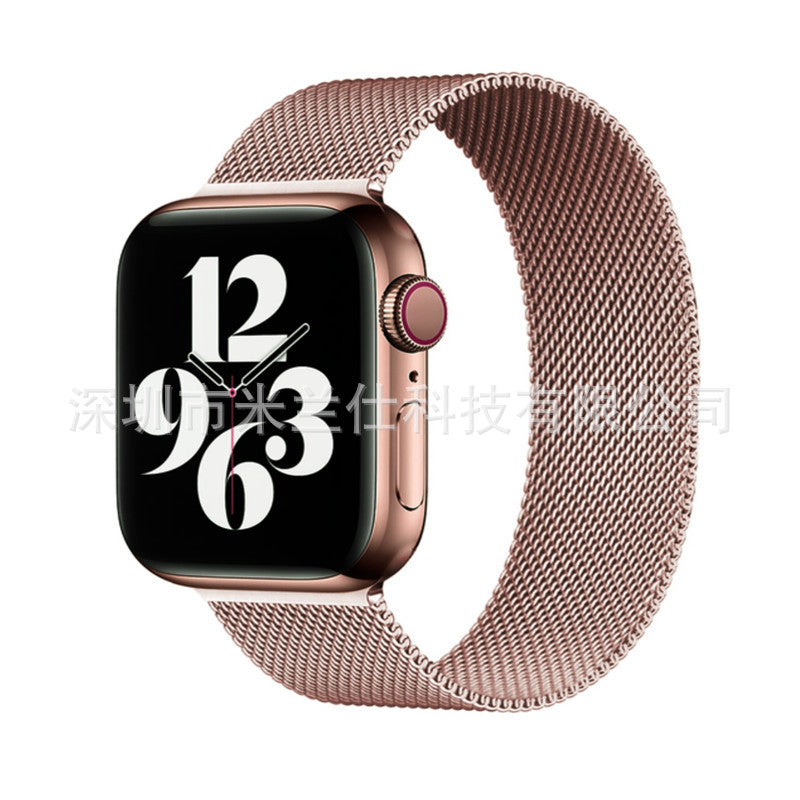 Vintage gold Milanese loop band for Apple Watch