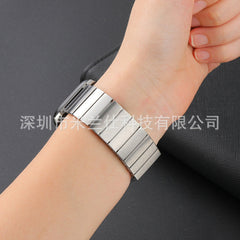 Stainless Steel Apple Watch Band in Rose Gold