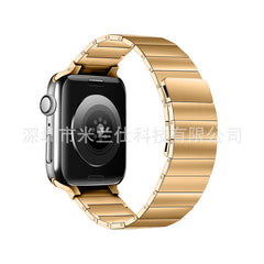 Premium Magnetic Metal Apple Watch Band in Starlight Colour