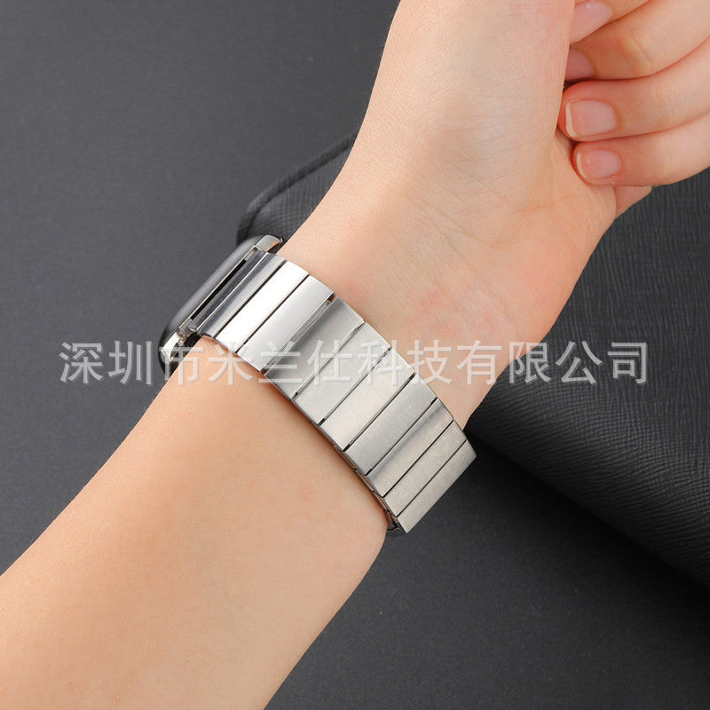 Premium Magnetic Metal Apple Watch Band in Pink Colour
