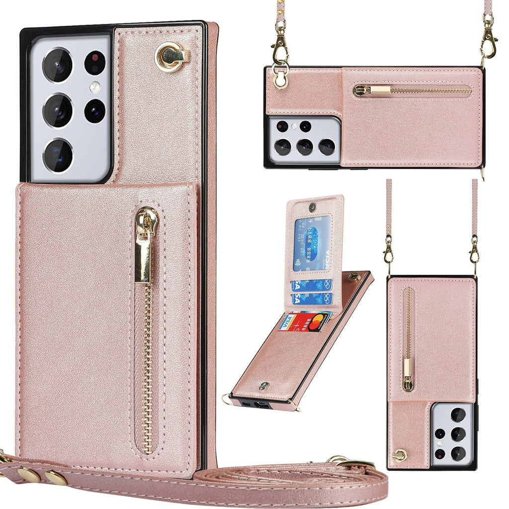 Zipper Closure on Samsung Wallet Case