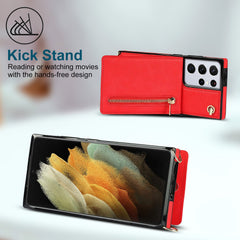 Zipper Closure on Samsung Wallet Case