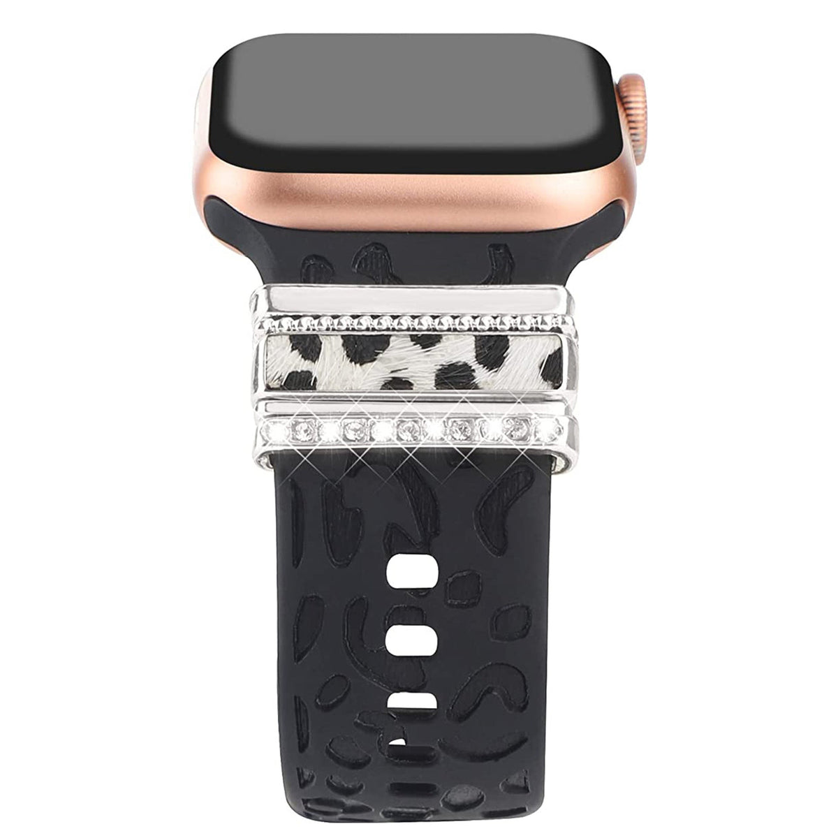 Image highlighting the lightweight design of the silicone band