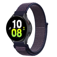 Nylon sport watch band in bright yellow