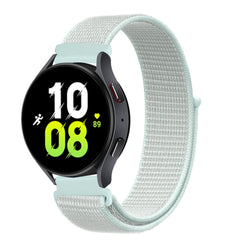 Close-up of hook and loop watch closure