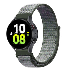 Variety of nylon watch bands in different colours
