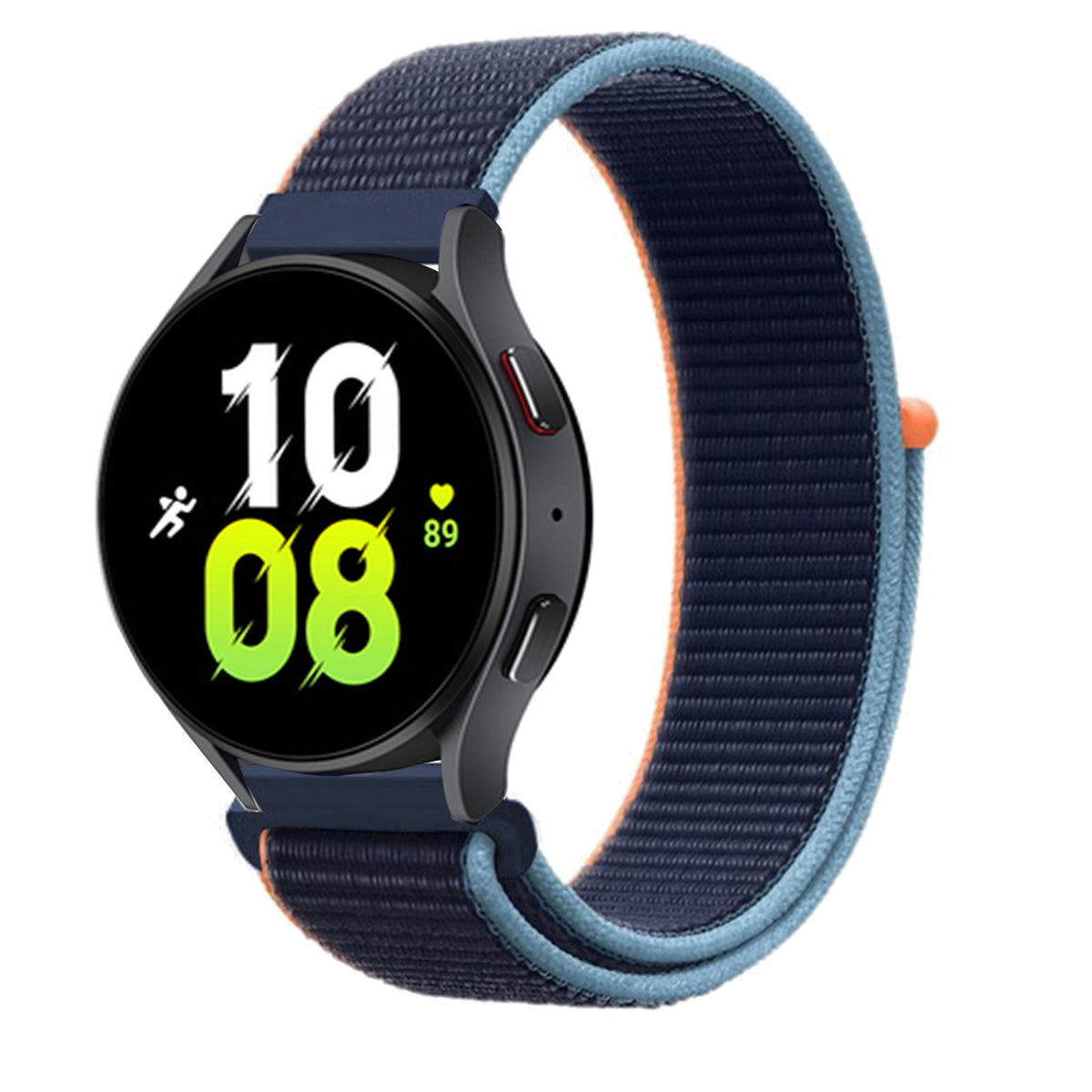 Variety of nylon watch bands in different colours