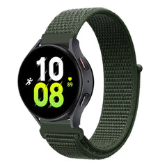 Variety of nylon watch bands in different colours