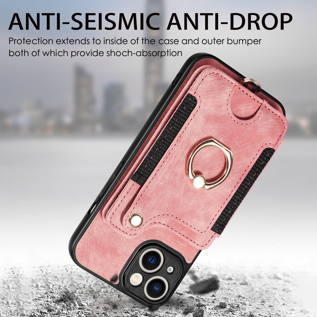 phone case with stand function and magnetic clasp