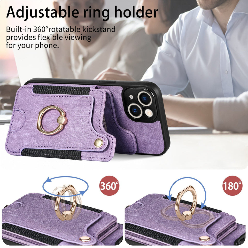 different colours of RFID-blocking phone cases
